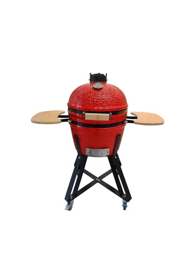Chefden Pro 16 Seramik Kömürlü Barbekü Kırmızı