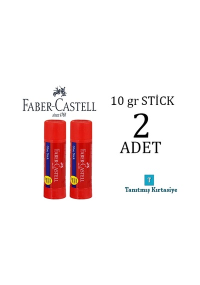 Faber Castell 10gr Stick Yapıştırıcı 2 Adet