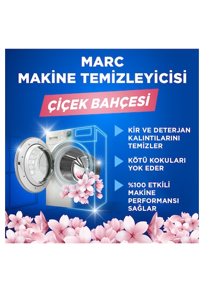Marc Çamaşır Makinesi Temizleyici Floral 500 ML