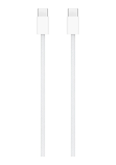 Apple Uyumlu iPhone 15 Ve 16 Serisi Mm093zm/a Type C To Type C 45w Hızlı Şarj Ve Data Kablosu 1 Metre Beyaz