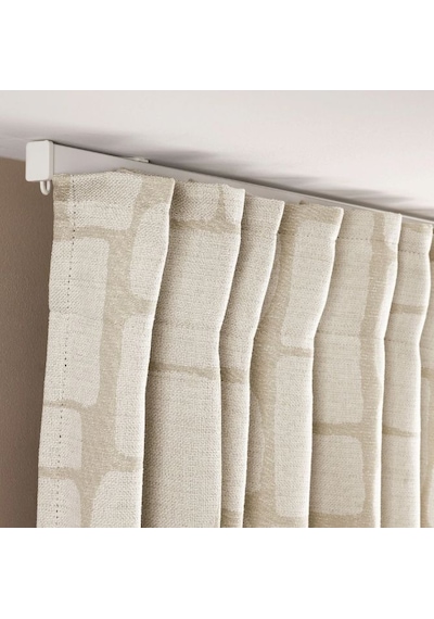 Ikea Lönnstävmal Fon Perde 145x300 Cm Bej