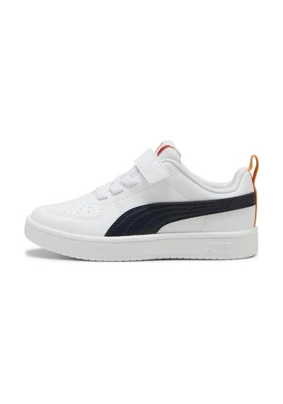Puma 385836 40 Rickie Ac+ Ps Beyaz-siyah-turuncu Erkek Çocuk Spor Beyaz