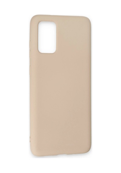 Newface - 58 - Samsung Galaxy S20 Kılıf Nano İçi Kadife Silikon - Matxzngz - - Pudra