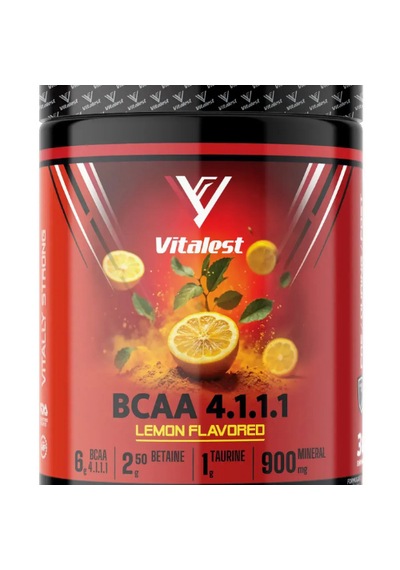 Vitalest Bcaa 4.1.1 Lemon Flavored Limon Aromalı Sporcu Takviyesi