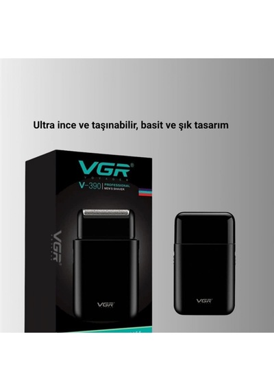 Kart Tipi Elektrikli Tıraş Makinesi 2'si 1 Arada Kesim Sistemi Usb Şarjlı