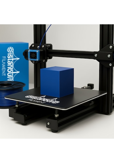 İstanbul Filament 3d Baskı Pla Filament Lacivert Renk 1 Kg Ø 1,75mm 0,05 Mm Bambu Lab Uyumlu 1.75mm
