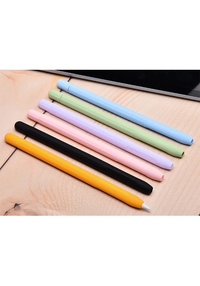 Ally Apple, Uyumlu Pencil 2 İçin Koruyucu Kaymaz Silikon Kılıf- 5775