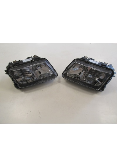 Audı A3 97/00 Modifiye Far Lambası Sağ/sol Set 2 Parça Elektrikli/manuel Siyah H7/h1 Tyc - Diğer Oto Elektrik