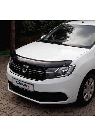 Cappafe Dacia Logan Mcv Ön Kaput Koruma Rüzgarlık 4Mm Abs 2013