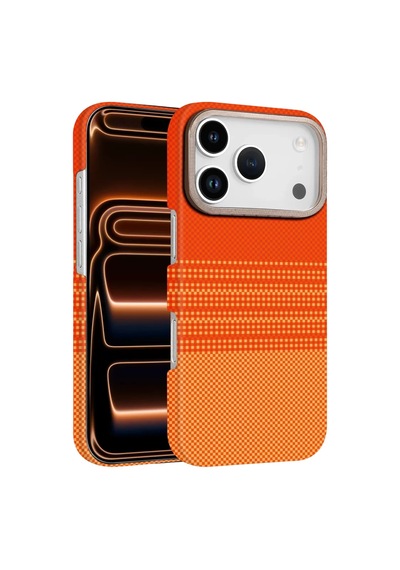 Newface Apple İphone 17 Pro Vega Magsafe Kapak - Sarı