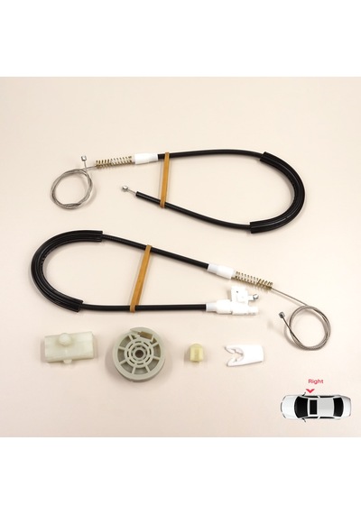 Sağ Kapı Cam Kriko Seti Renault Megane Mk1 Coupe 1996-2003 İçin