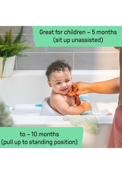 Summer By Ingenuity My Bath Koltuğu, Oturan Bebeklere Banyo Yaptırmak İçin, Astm Güvenliği Test Edildi Ve Onayland