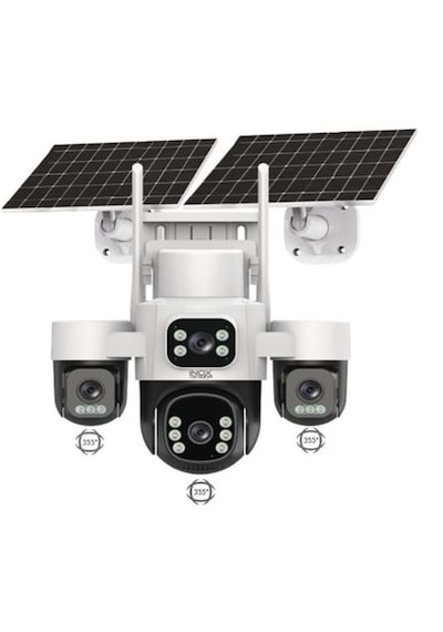 İnox X24 6 Motorlu 4 Kameralı 4g Solar Kamera Aov 7/24 Kayıt