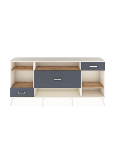Arges Konsol 4 Raflı 3 Çekmeceli 176x30x83 Aytaşı-çam/antrasit Çam/antrasit Arges Konsol 4 Raflı 3 Çekmeceli 176x30x83 Aytaşı-çam/antrasit Çam/antrasit