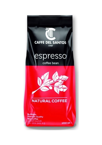 Espresso Red 1000 Gr Çekirdek Kahve 1 Kg Espresso İçin Özel Kahve Çekirdeği Aromatik Kahve