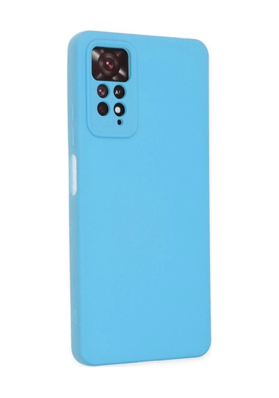 Ventra Redmi Note 11 Pro Kılıf Nano İçi Kadife Silikon - Mavi Ventra
