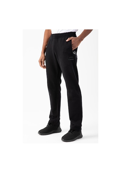 Maraton Sportswear Comfort Erkek Düz Paça Basic Siyah Eşofman Altı 21845-siyah Siyah