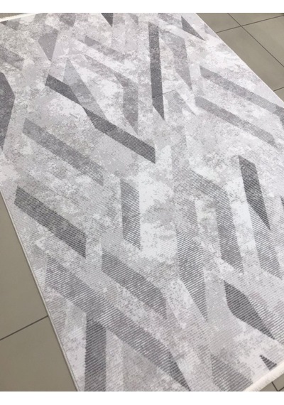 Merinos Halı Vista 76586 097 Serisi Triko Akrilik Salon Oturma Yatak Odası Halısı Gri