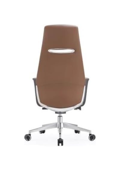 Tr Atom Ofis Torendi Taba Deri Yönetici Makam Koltuğu, Ergonomik Tasarım, Ayarlanabilir Yükseklik, Metal Ayak, 53x52 Diğer