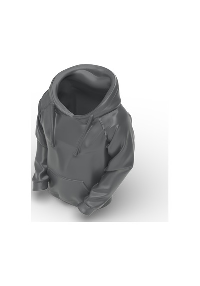 Hoodie Tasarımlı Dekoratif Kalemlik Siyah