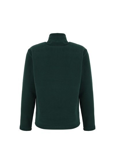 Discovery Expedition D5wm-swt3300 Yeşil Fermuarlı Basic Erkek Polar Sweatshırt Koyu Yeşil