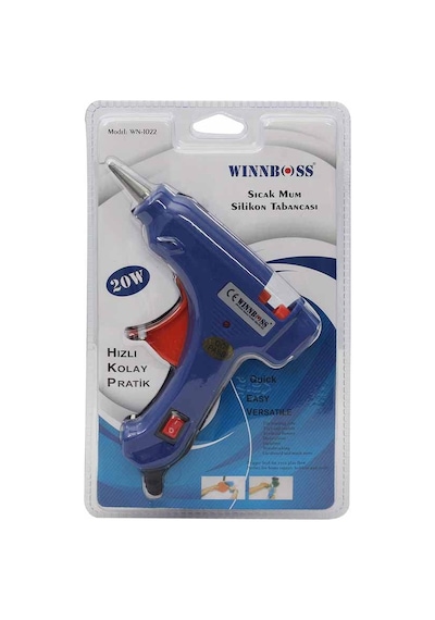 Anahtarlı 20 Watt Küçük Silikon Tabancası