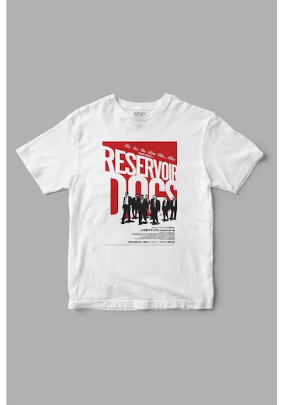 Reservoir Dogs Baskılı Tişört Beyaz