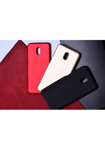 Meizu M6s Kılıf Zore Premier Silikon Kapak Gold
