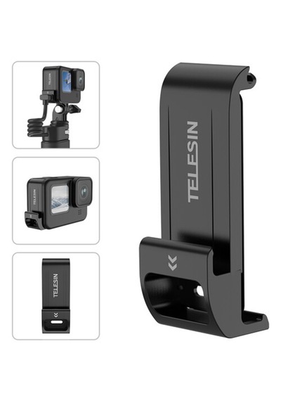 Ayex, Telesin Gopro Hero 9-13 Uyumlu Şarj Portlu Batarya Kapağı