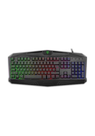 T-dagger Tanker, T-tgk106, Usb Kablolu, Türkçe Q, Rainbow Backlight, Membran Tuşlar, 104 Tuşlu, Gaming Klavye Diğer