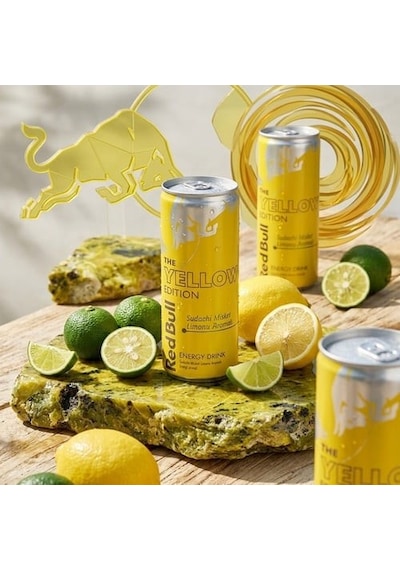 Red Bull Yellow Edition Sudachi Misket Limon Aromalı 6 X 250 Ml