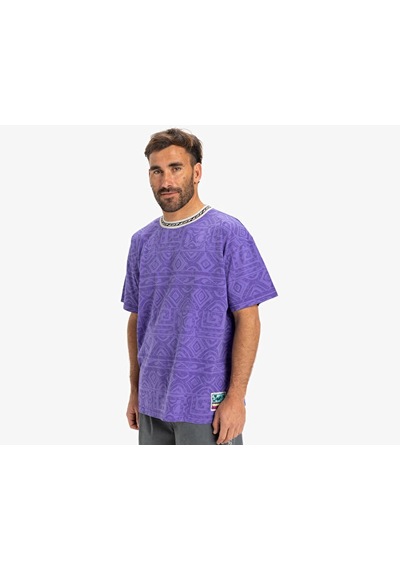 Quiksilver Global Heat Ss Tee Erkek Günlük Tişört Eqykt04365 Mor Mor