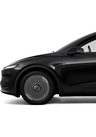 Haloblk Halodısc 2 Supercharger - Tesla Model Y - 19 İnç Aerodinamik Siyah Jant Kapağı - 4 Adet