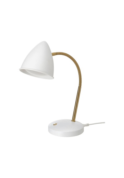 Led'li Çalışma-okuma Lambası Meridyendukkan Beyaz-gold Rengi Masa Lambası Diğer