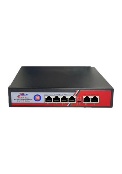 Ztech Zr-1004 Poe Switch 4 Port