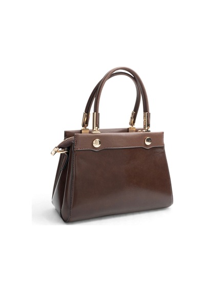 Silver & Polo Silver Polo Kahve - Kahve Düz Cilt Kadın El Çantası Sp1292 Kahverengi