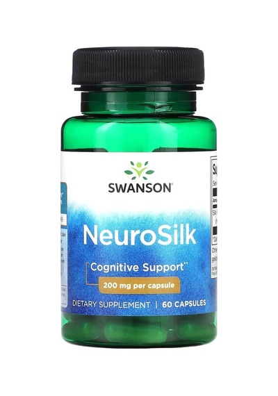 Swanson Neurosilk 200 Mg 60 Kapsül
