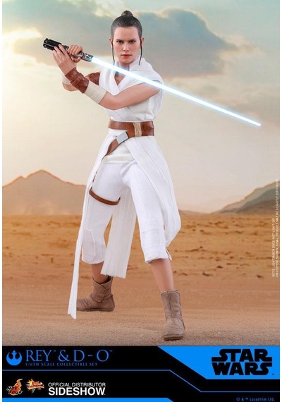 Hot Toys Rey And D-O Sixth Scale Figure Set 905520 - Star Wars. T