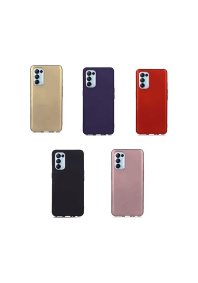 Microcase Oppo Reno 5 (5G) Premium Matte Silikon Kilif 508473529