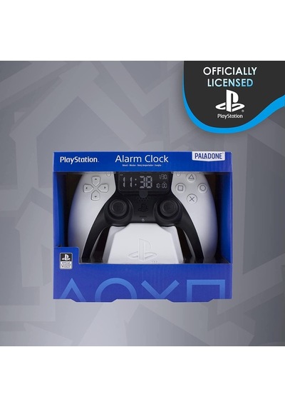 Playstation Joystick Dijital Çalar Saat Beyaz