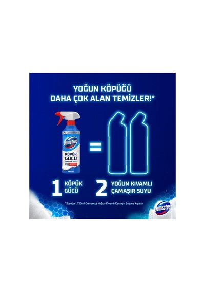 Köpük Gücü Köpük Çamaşır Suyu Beyaz Sabun 450 Ml X3 Diğer