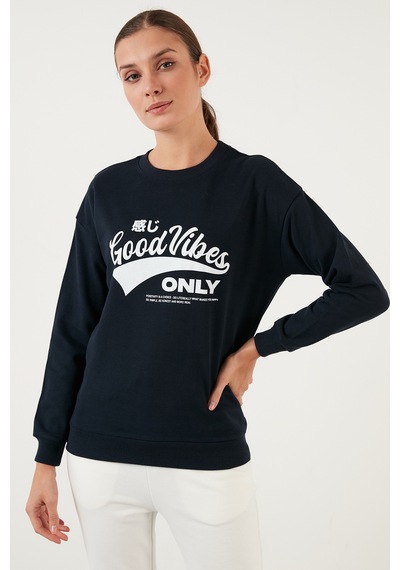 Fashion Friends Bayan Sweat 22K0840K1 LACİVERT