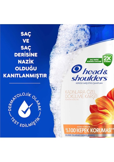 Head & Shoulders Kadınlara Özel Saç Dökülmelerine Karşı Etkili Şampuan 330 ML