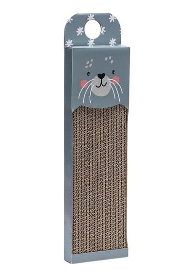 Kedi Karton Tırmalama, Mavi, 45cm