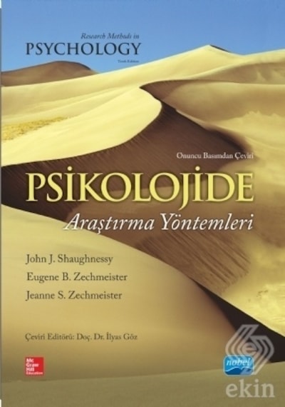 Psikolojide Araştırma Yöntemleri  - John J.Shaughnessy  -  Eugene B.Zechmeister  - Nobel Akademik Yayıncılık