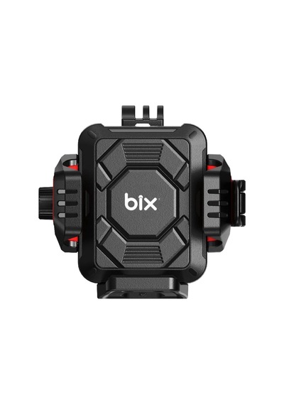 Bix Bmph04 Ayna Bağlantılı 360 Ayarlanabilir Titreşim Önleyici Motosiklet & Bisiklet Telefon Tutucu Siyah