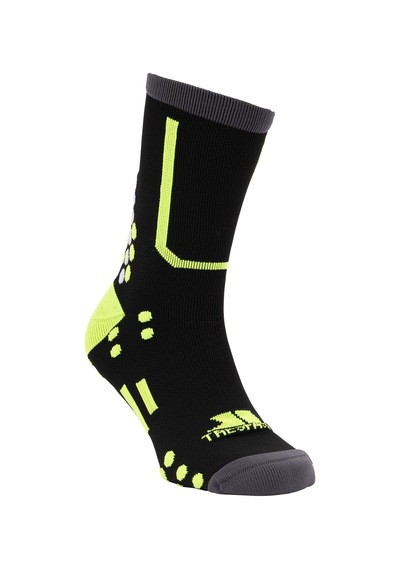 Trespass Trespass Dash- Unisex Cycling Sock Unisex Siyah Çorap Blk Siyah