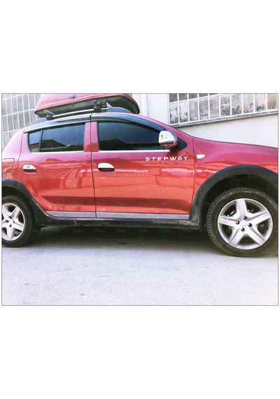 Dacia Sandero Stepway Krom Cam Çıtası Seti 4 Prç. 2012-2020