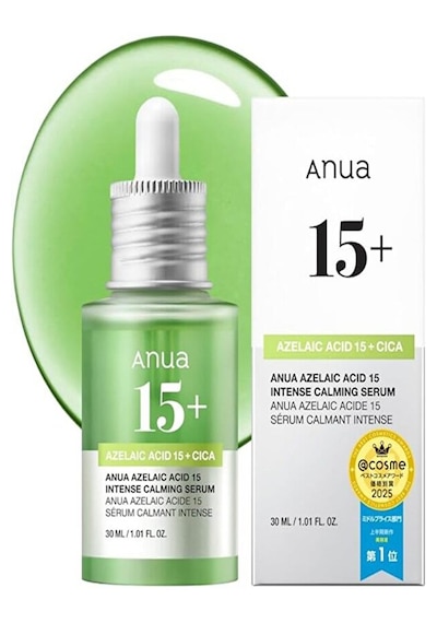Anua Azelaic Acid 15+ Cica Intense Calming Serum 10+ A Göre Daha Güçlü , Daha Hızlı Sonuç