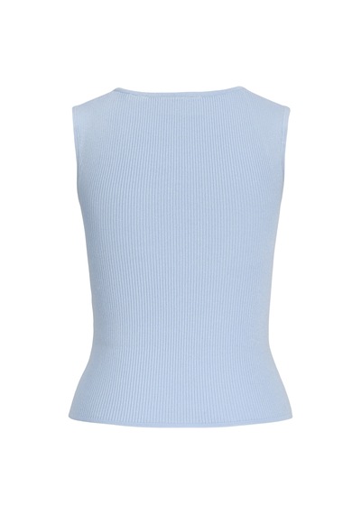 Jack & Jones Kadin Kare Yaka Kolsuz Üst - Posie - 12290769 Skyway
